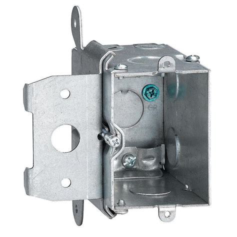 1-gang metal electrical box|single gang electrical outlet box.